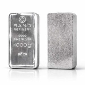 1kg Silver Cast Bar